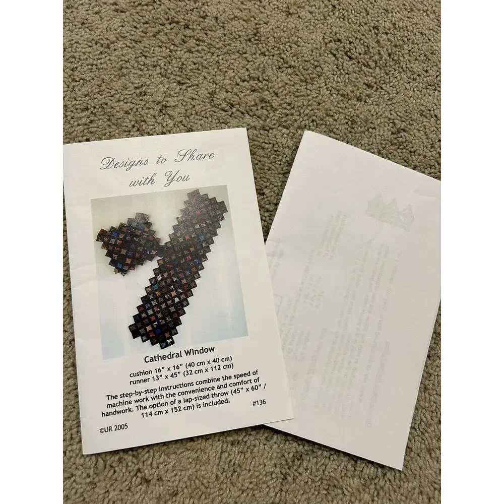 Quilt Patterns Lot of 33 Patterns Designs Mixed Brands/Sizes Z23